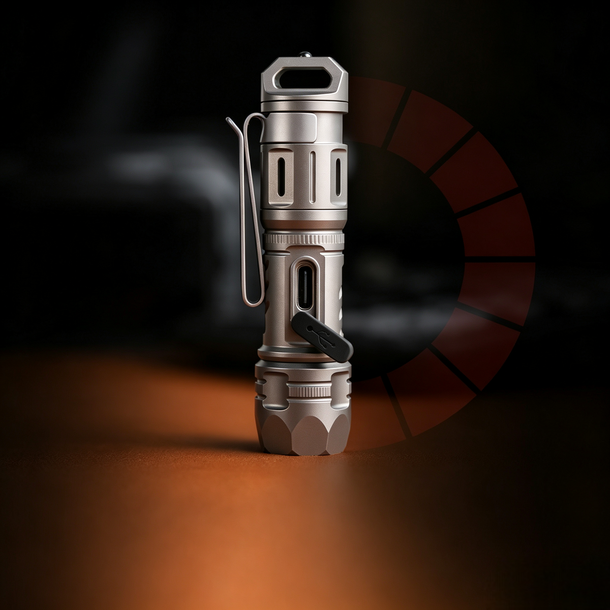TiScope: The Compact Titanium Zoom Light for Everyday Carry