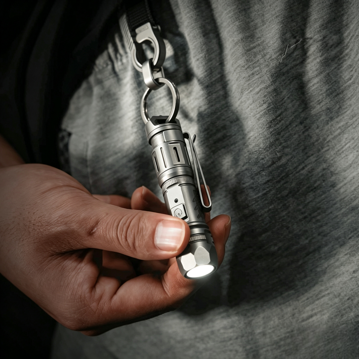 TiScope: The Compact Titanium Zoom Light for Everyday Carry