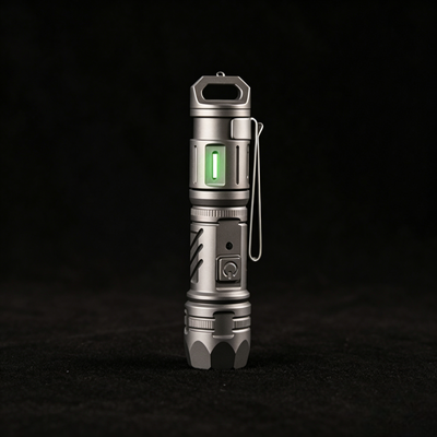 TiScope: The Compact Titanium Zoom Light for Everyday Carry