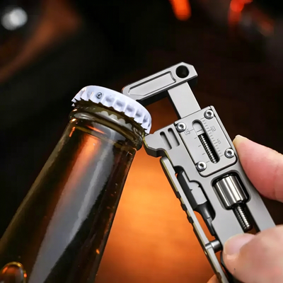 The PryMax 2.0: All-In-1 Titanium Multi-function Pry Bar