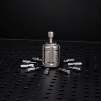 The Revolver S – Compact Titanium Ratchet Screwdriver