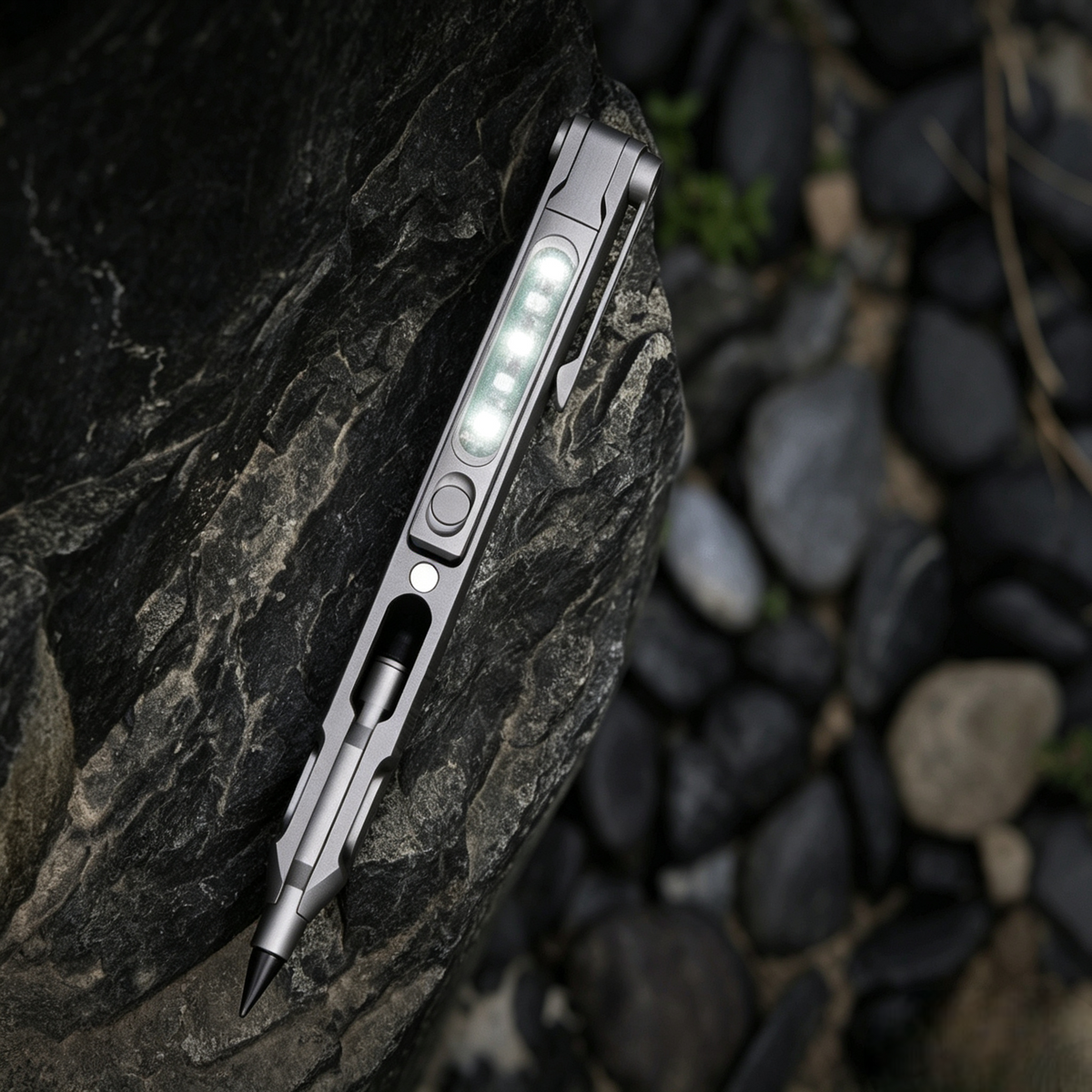 SwitchX - The Transformable Modular Titanium Flashlight Pen