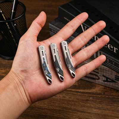 NickBlade: Titanium Micro Folding Knife for EDC Tasks