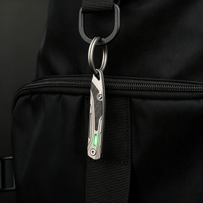 NickBlade: Titanium Micro Folding Knife for EDC Tasks
