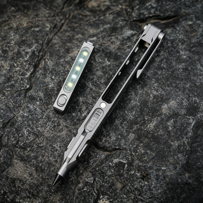 SwitchX - The Transformable Modular Titanium Flashlight Pen