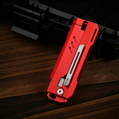 The JetFlick - Innovative Titanium Knife with Unique Opening