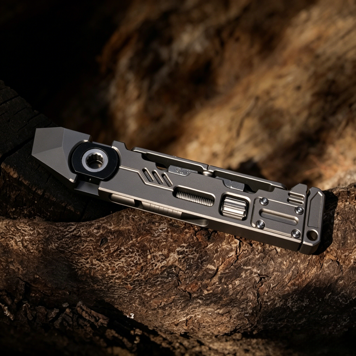 The PryMax 2.0: All-In-1 Titanium Multi-function Pry Bar