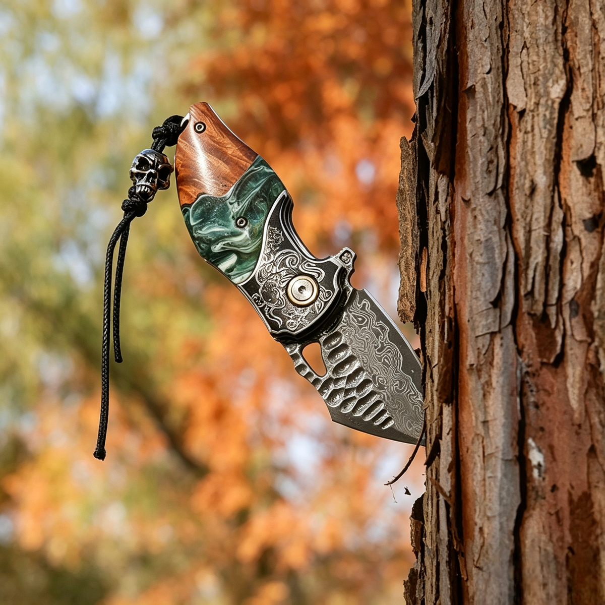 Verdal - The Pocket-Sized Handmade Damascus EDC Folding Knife