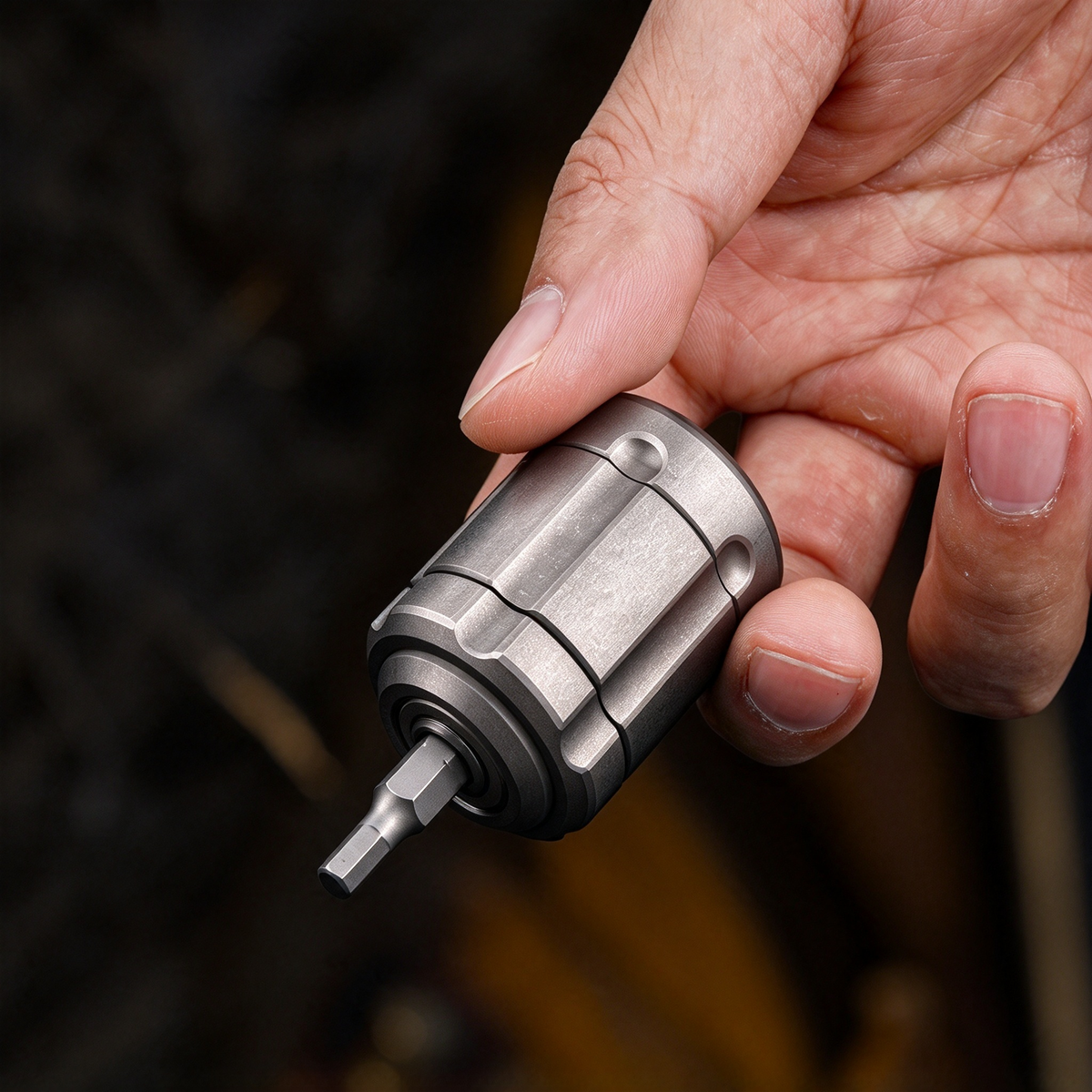 The Revolver S – Compact Titanium Ratchet Screwdriver