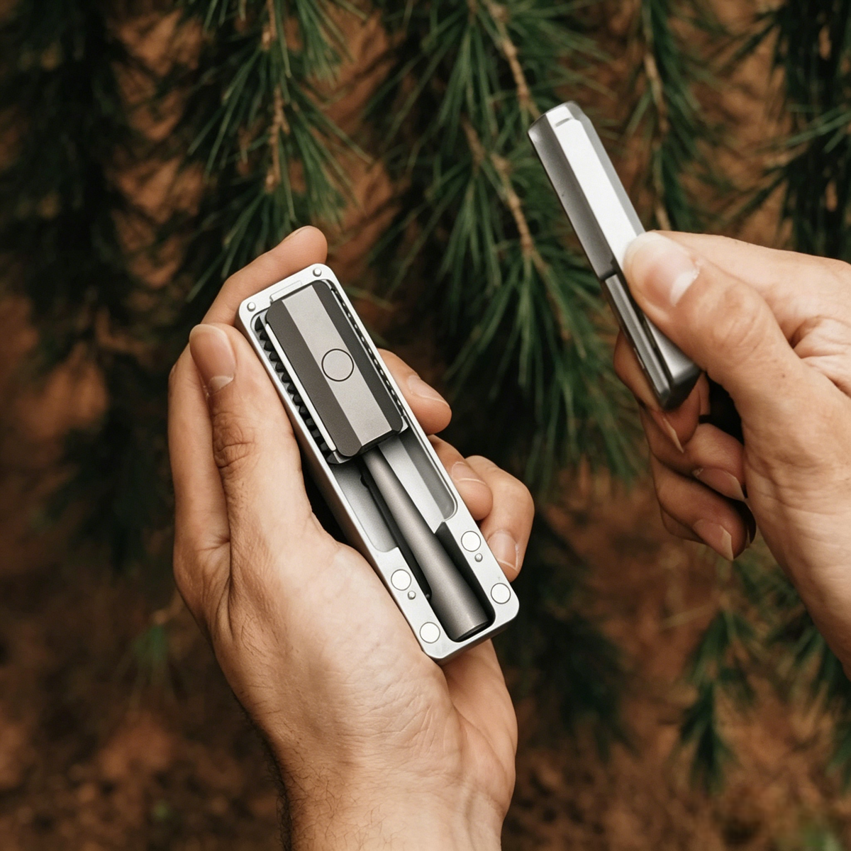ModuRazor V2 - Smaller, Lighter, Travel-Ready Titanium Razor