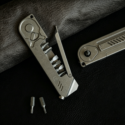The UltraFix Driver: Titanium Magnetic Ratchet Screwdriver