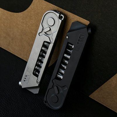The UltraFix Driver: Titanium Magnetic Ratchet Screwdriver