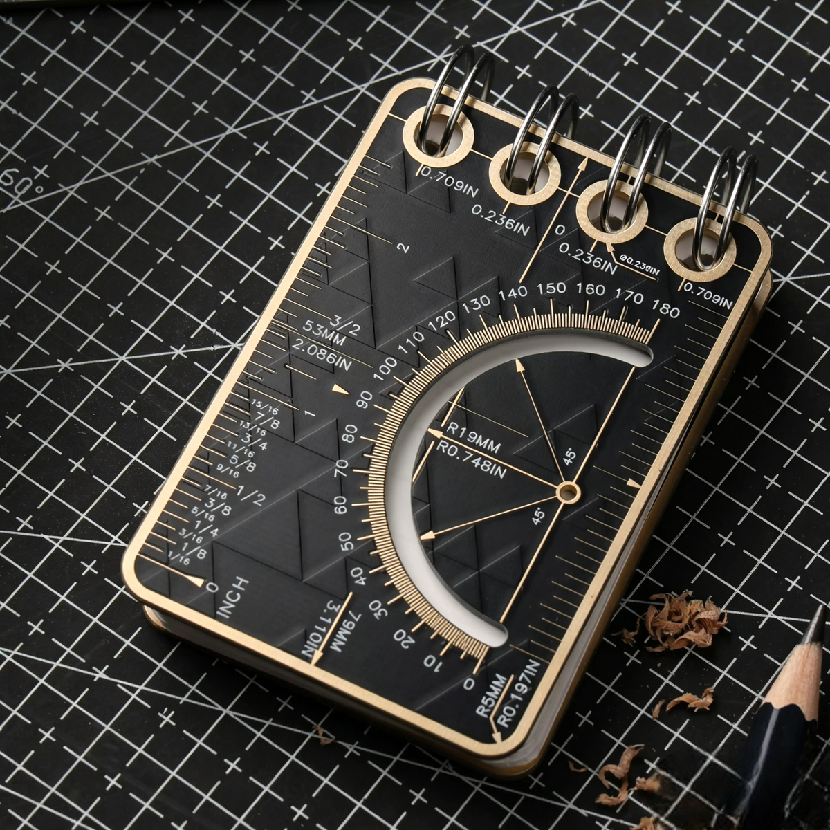 Circuitote | Le carnet EDC de l'explorateur avec couverture PCB