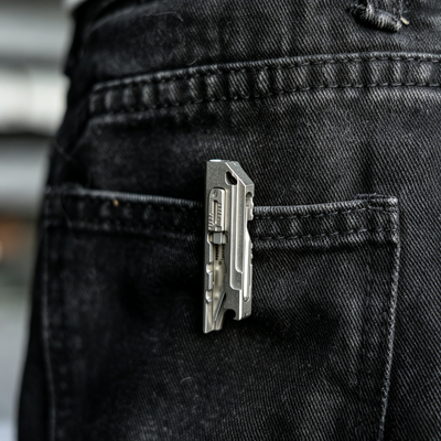 Mini Master: Micro Titanium Keychain Knife & EDC Multitool