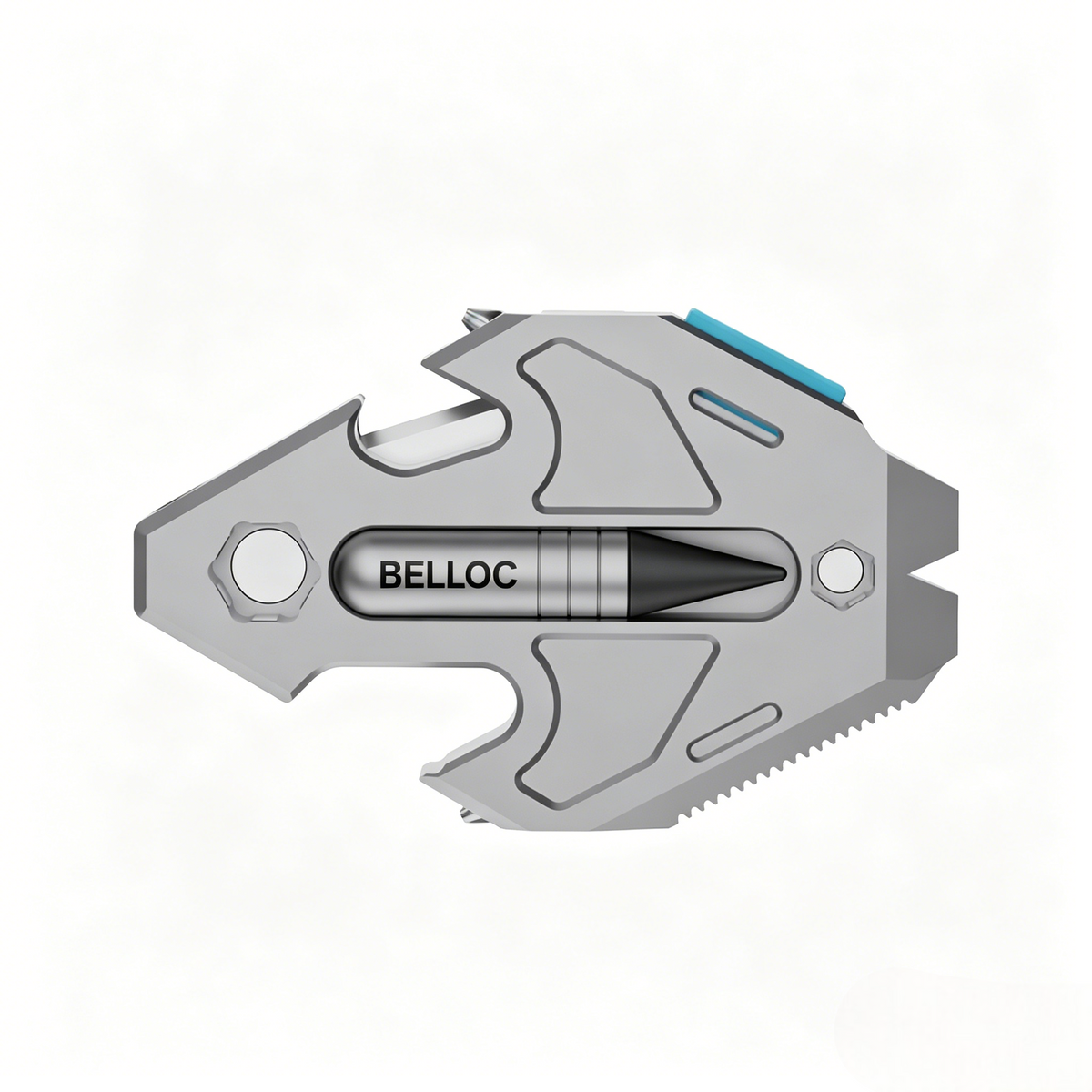 The Flounder 3.0 - Titanium EDC All-in-One Pendant
