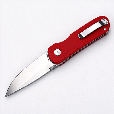 VIVID Compact VG10 Everyday Cutter — G10 Grip, Deep-Carry Clip