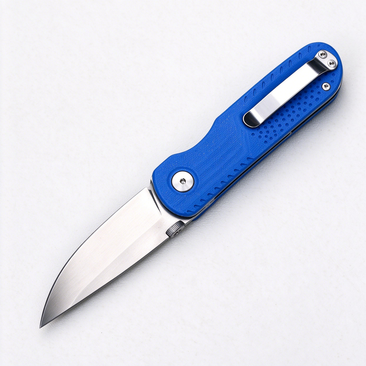 VIVID Compact VG10 Everyday Cutter — G10 Grip, Deep-Carry Clip