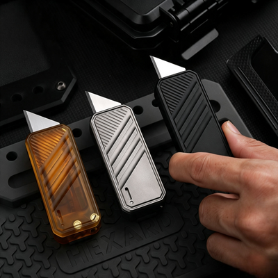 DeckShiv — A Magnetic Fidget Slider Utility Knife