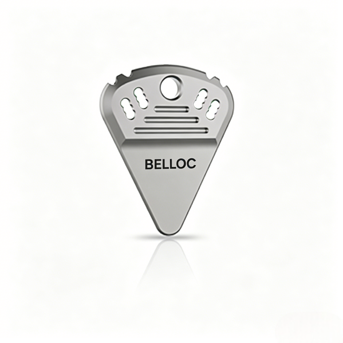 ResoTi | Titanium Guitar Pick with Sweat-Activated Grip