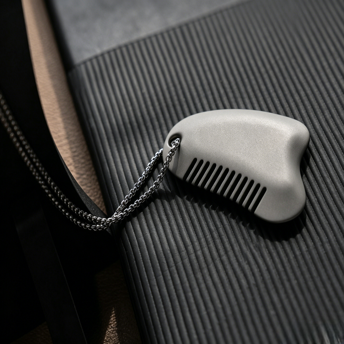 PebbleTouch: The Portable Titanium Muscle Scraper for Relief