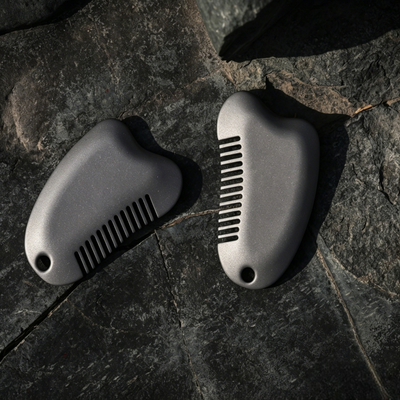 PebbleTouch: The Portable Titanium Muscle Scraper for Relief