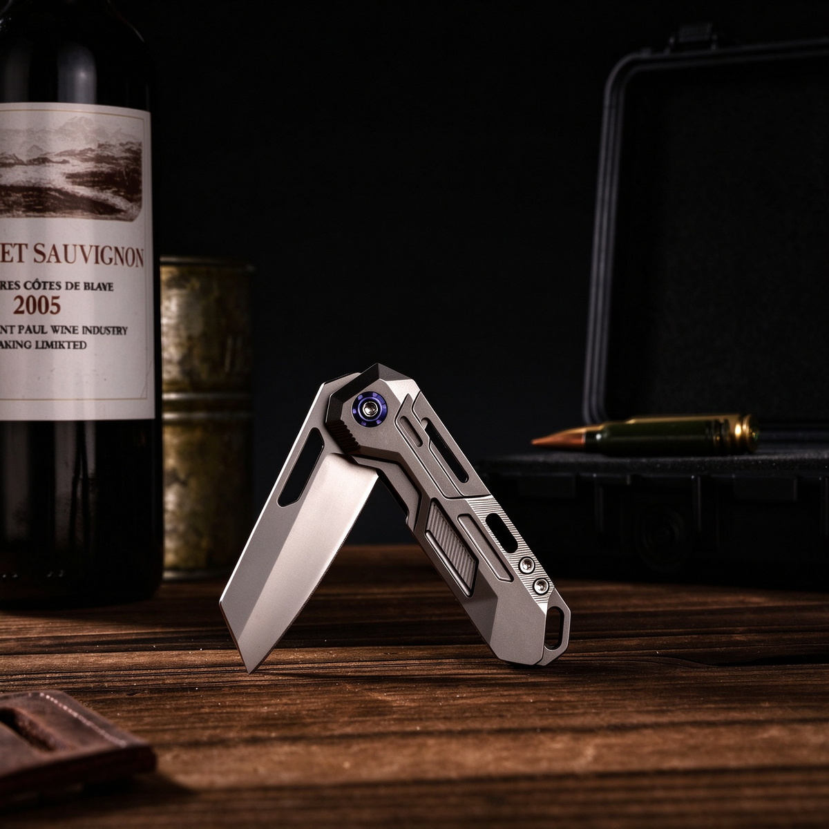 NanoMax 2.0 compact titanium box cutter