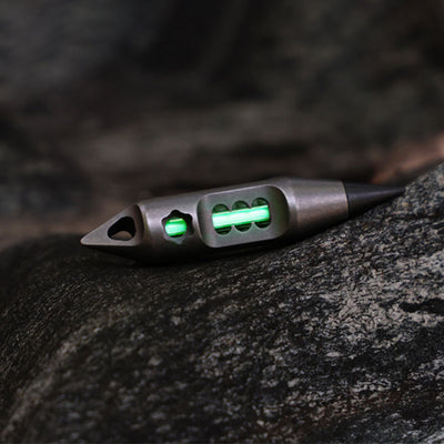 The Dark Fire - Titanium Multitool Pendant Lantern for EDC