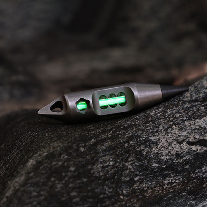 The Dark Fire - Titanium Multitool Pendant Lantern for EDC