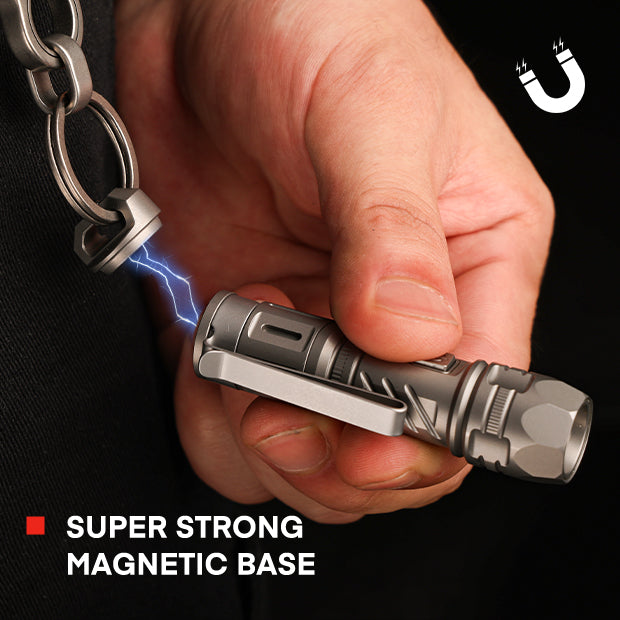 TiScope: The Compact Titanium Zoom Light for Everyday Carry