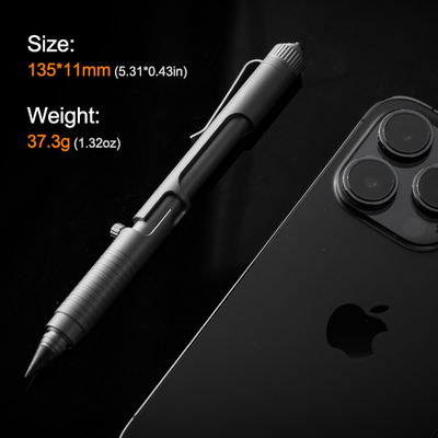 Bullet Ant 3.0: Titanium Tactical Bolt-Action Multi-Tool Pen