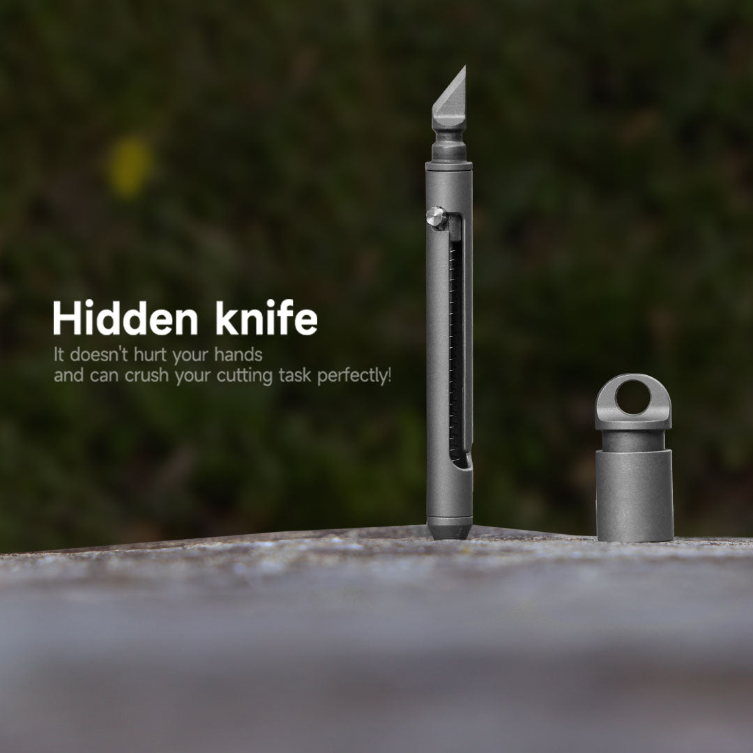 The AcePick - Titanium Quick Release Toothpick & Multi-tool