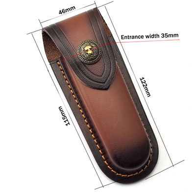 Leather Folding Knife Sheath