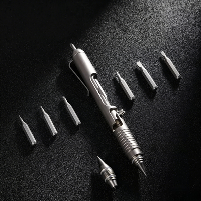 The Bullet Ant 2.0 - Titanium Bolt Action Multitool Pen