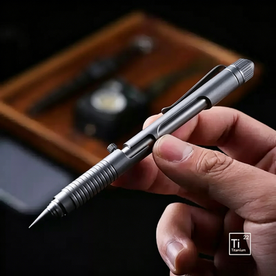 Bullet Ant 3.0: Titanium Tactical Bolt-Action Multi-Tool Pen