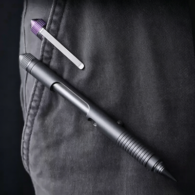 Bullet Ant 3.0: Titanium Tactical Bolt-Action Multi-Tool Pen