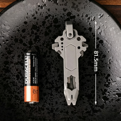KeyMaster 2.0: The Upgraded 18-in-1 Titanium EDC Tool
