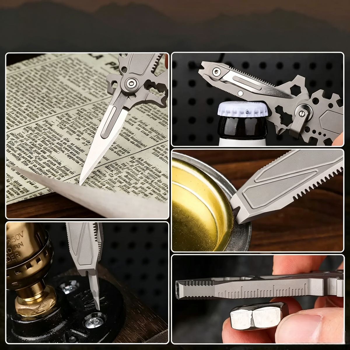 KeyMaster 2.0: The Upgraded 18-in-1 Titanium EDC Tool