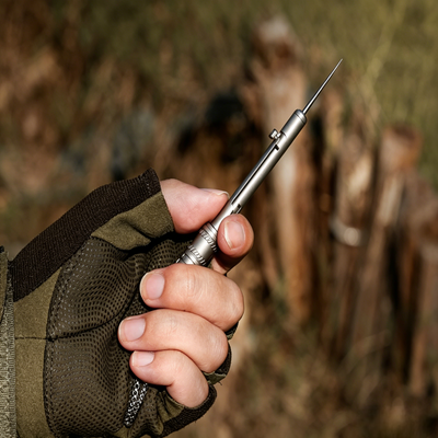 AcePick Pro: Titanium Quick-Release Multitool Toothpick