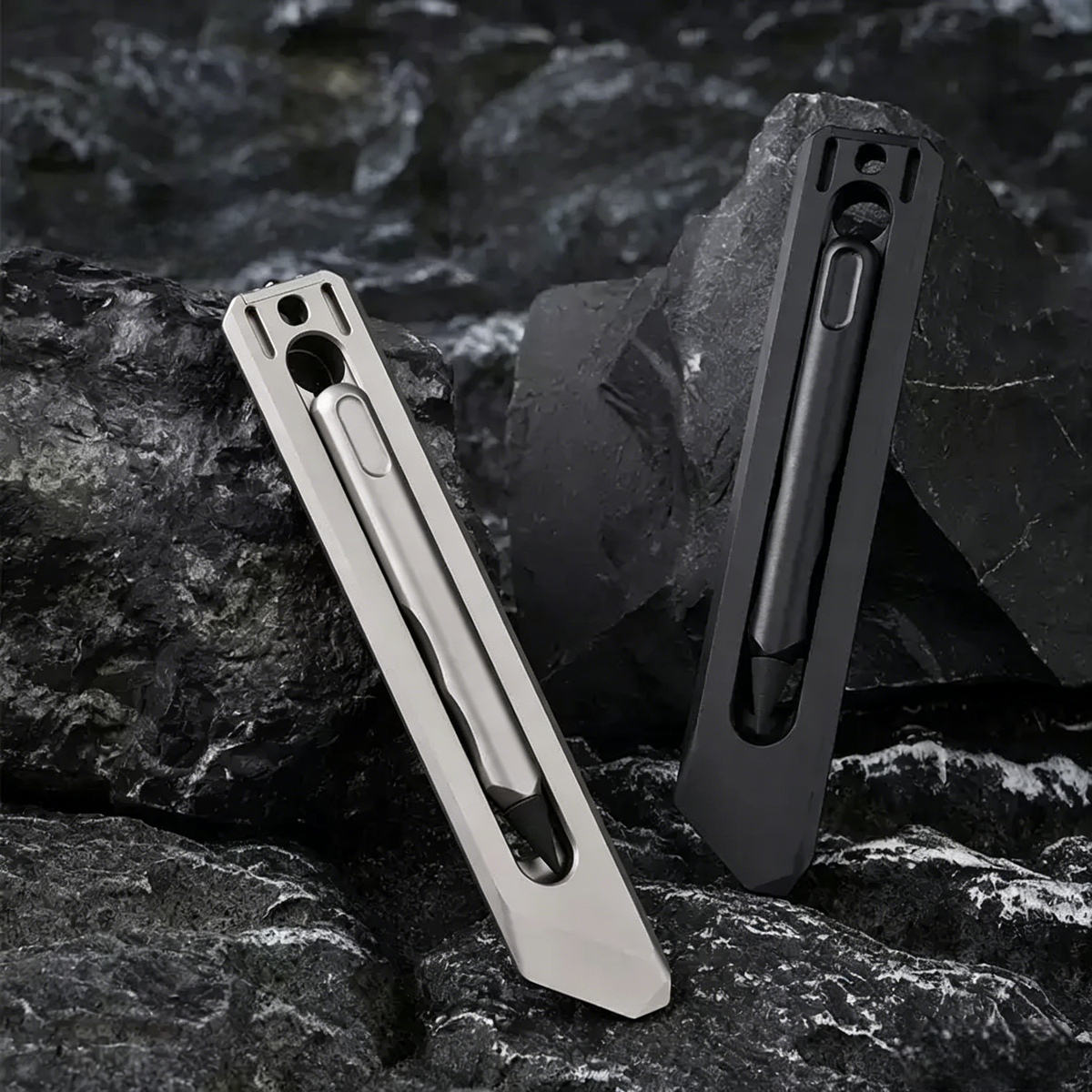 The BookBond Pen-Your Titanium Multitool Bookmark Companion