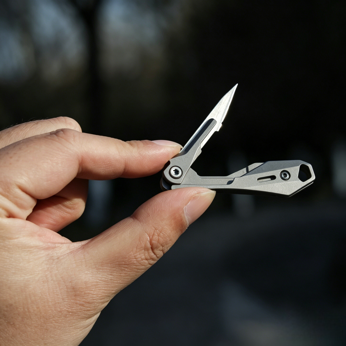BladeNex: Titanium Micro Folding Scalpel Knife for EDC