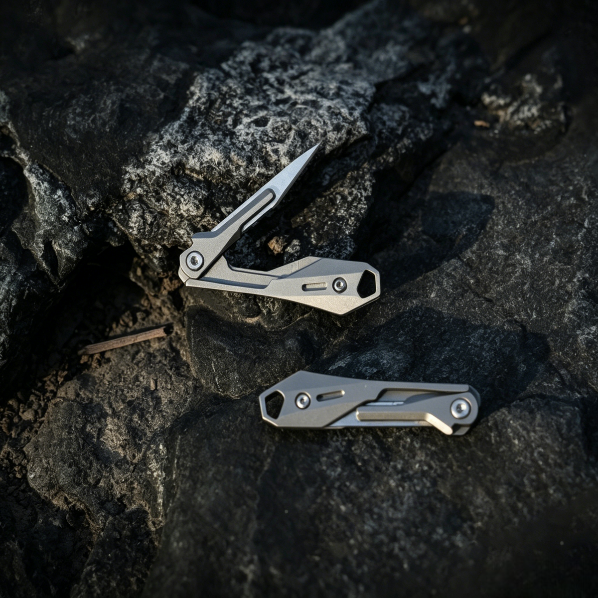 BladeNex: Titanium Micro Folding Scalpel Knife for EDC