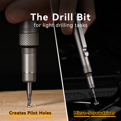 The OmniPen: Titanium Pocket Tool with 5 Smart Functions