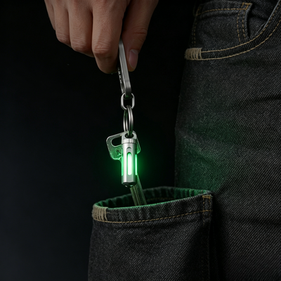 NoxTi: The Tritium Keychain—Carry the Glow. Own the Night.