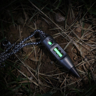The Dark Fire - Titanium Multitool Pendant Lantern for EDC