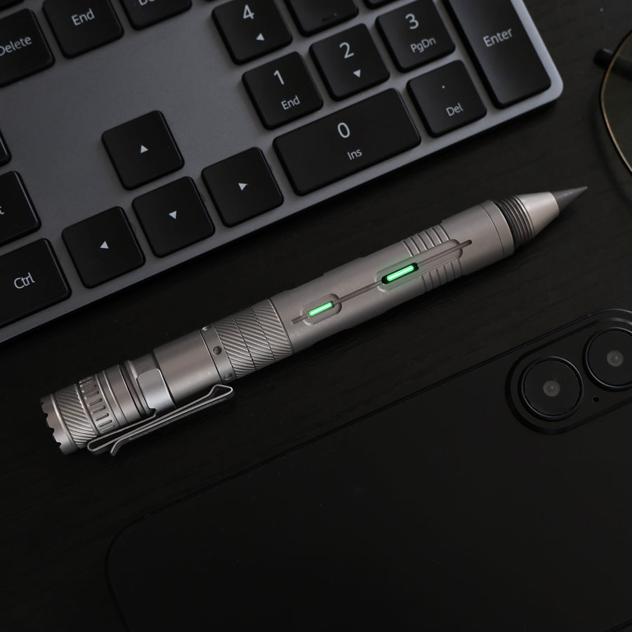 The CoreLite: 6-in-1 Modular Titanium Multitool Pen