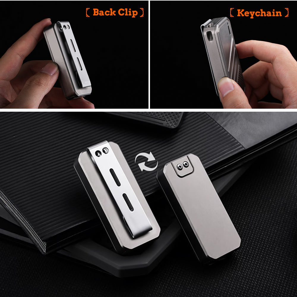 DeckShiv — A Magnetic Fidget Slider Utility Knife