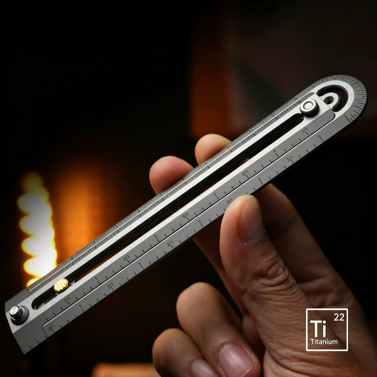 AllPro Ruler G2|Titanium EDC Measuring Tool That Does It All