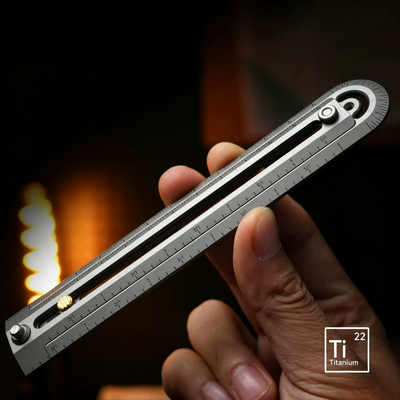 AllPro Ruler G2|Titanium EDC Measuring Tool That Does It All