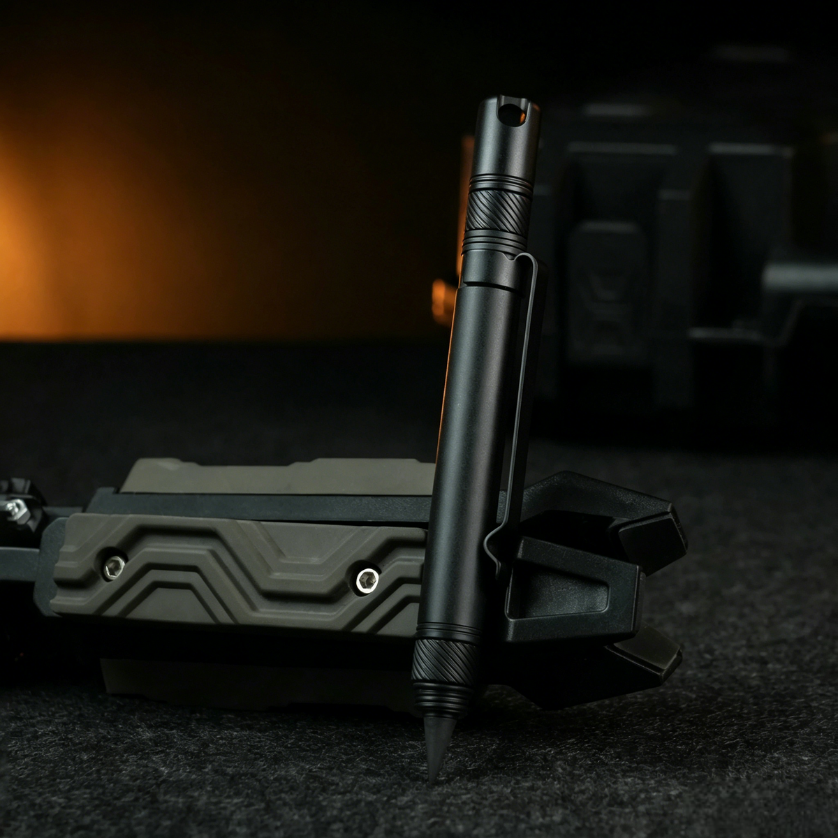 The OmniPen: Titanium Pocket Tool with 5 Smart Functions