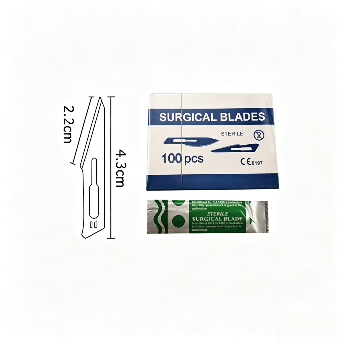 #11 Surgical blade (100 pcs)